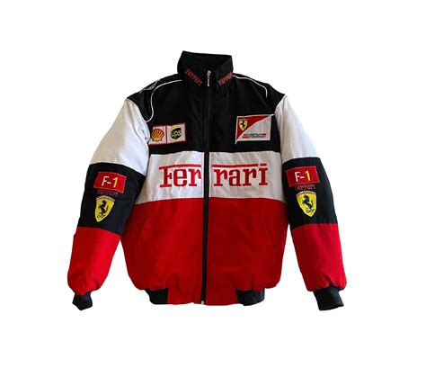 ferrari replica jacket|ferrari jacket vintage.